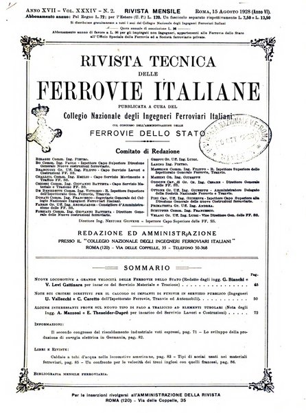 Rivista tecnica delle ferrovie italiane