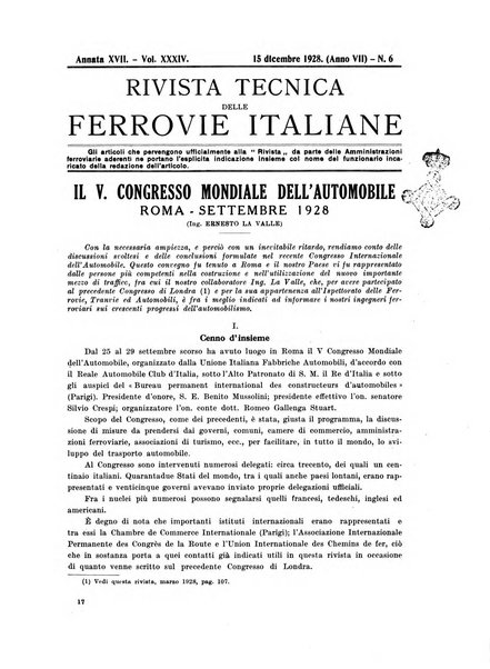 Rivista tecnica delle ferrovie italiane