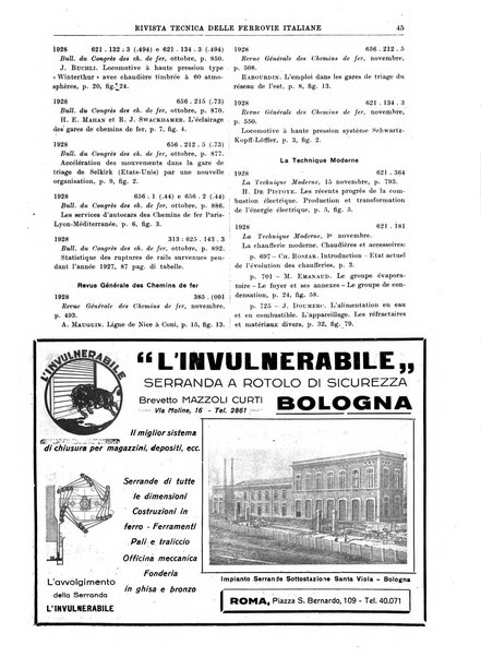 Rivista tecnica delle ferrovie italiane