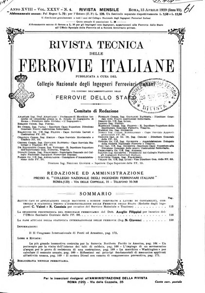 Rivista tecnica delle ferrovie italiane