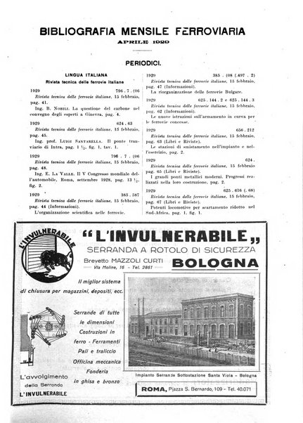 Rivista tecnica delle ferrovie italiane