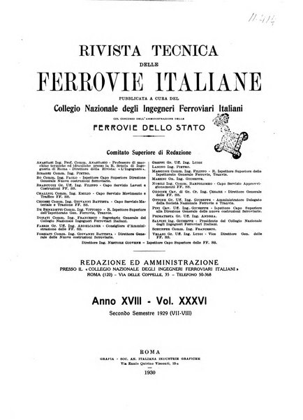 Rivista tecnica delle ferrovie italiane