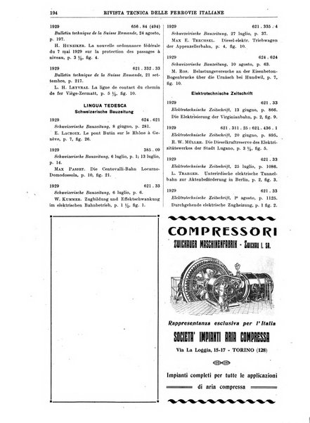 Rivista tecnica delle ferrovie italiane