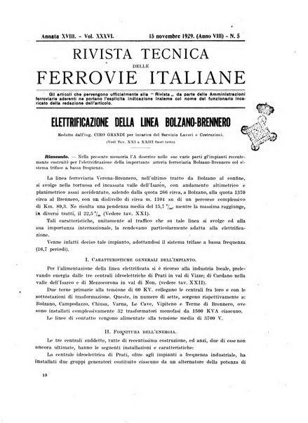 Rivista tecnica delle ferrovie italiane