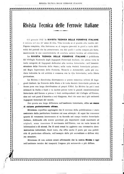 Rivista tecnica delle ferrovie italiane