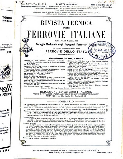 Rivista tecnica delle ferrovie italiane