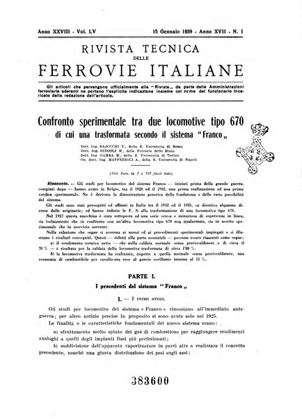 Rivista tecnica delle ferrovie italiane