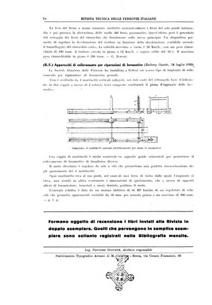 Rivista tecnica delle ferrovie italiane