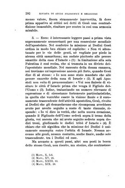 Rivista trimestrale di studi filosofici e religiosi