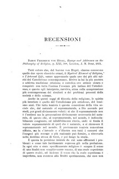 Rivista trimestrale di studi filosofici e religiosi