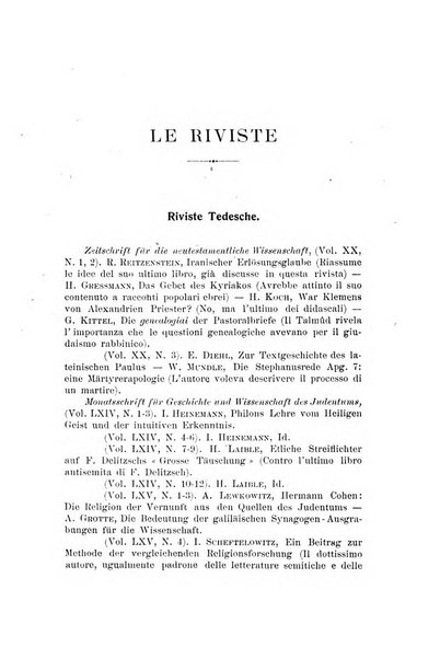 Rivista trimestrale di studi filosofici e religiosi