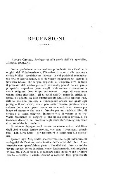 Rivista trimestrale di studi filosofici e religiosi