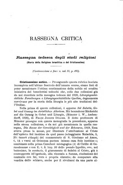 Rivista trimestrale di studi filosofici e religiosi