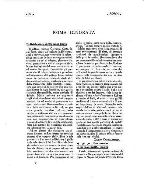 Roma rivista di studi e di vita romana