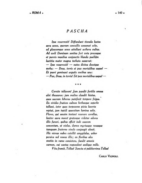 Roma rivista di studi e di vita romana