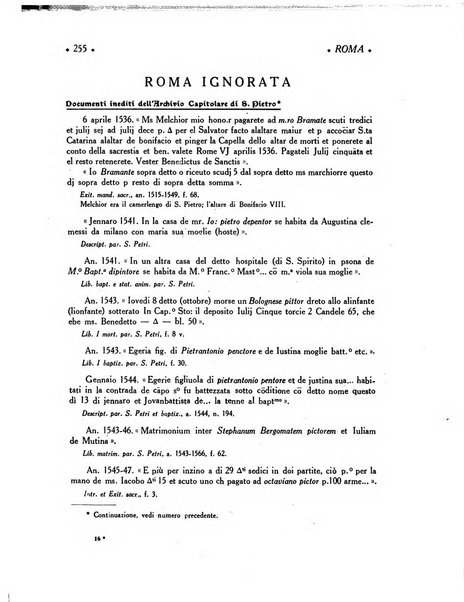 Roma rivista di studi e di vita romana