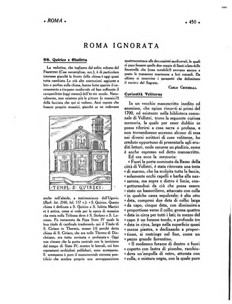 Roma rivista di studi e di vita romana