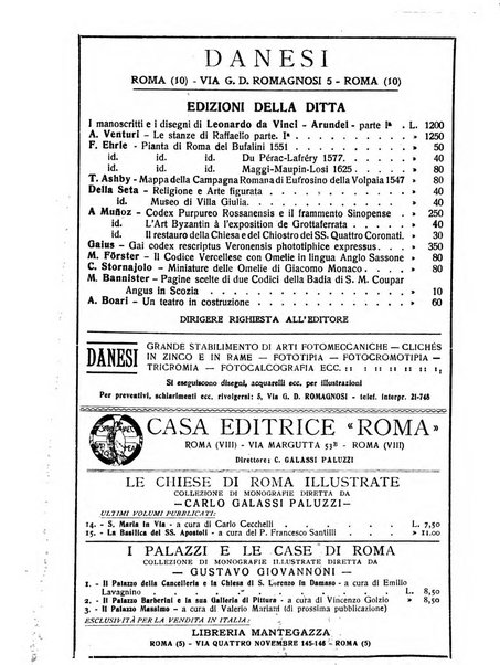 Roma rivista di studi e di vita romana