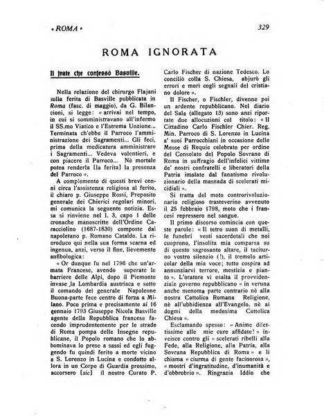 Roma rivista di studi e di vita romana