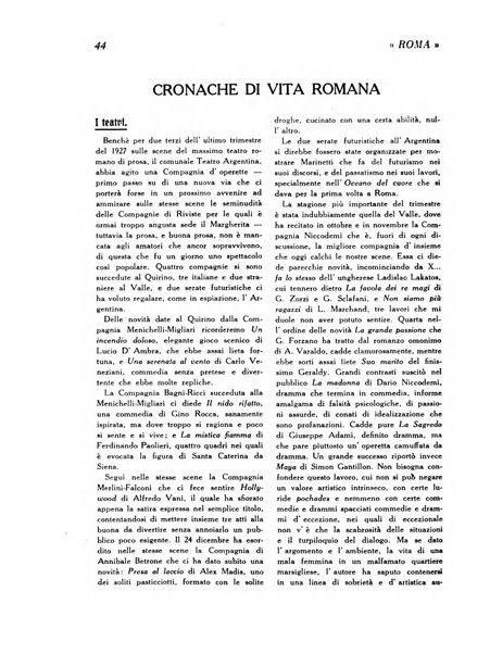 Roma rivista di studi e di vita romana