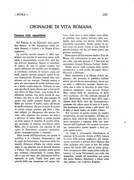 Roma rivista di studi e di vita romana