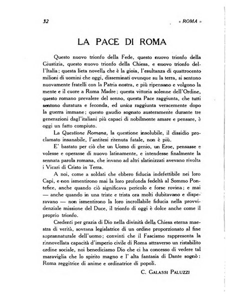 Roma rivista di studi e di vita romana