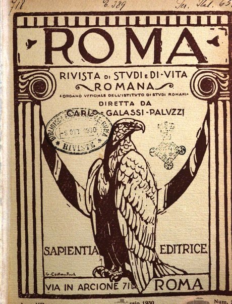 Roma rivista di studi e di vita romana