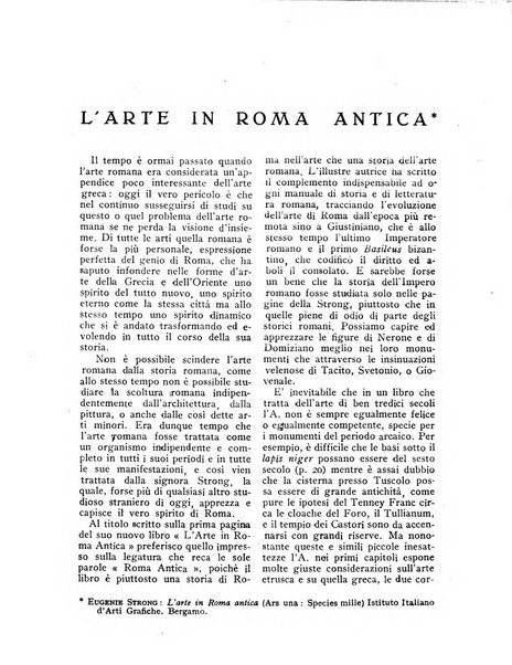 Roma rivista di studi e di vita romana