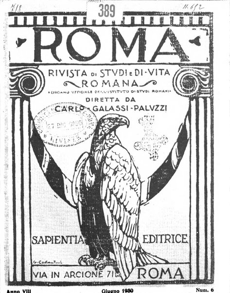 Roma rivista di studi e di vita romana