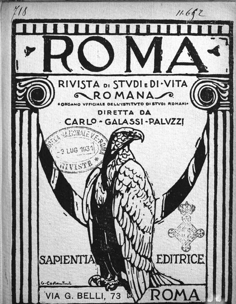 Roma rivista di studi e di vita romana