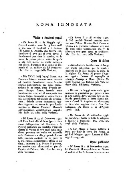 Roma rivista di studi e di vita romana