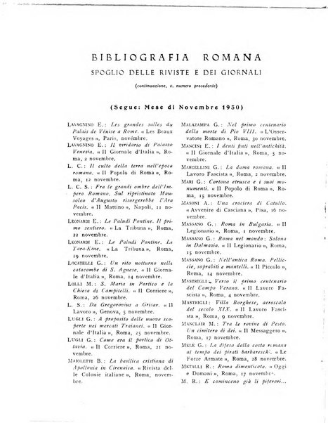 Roma rivista di studi e di vita romana