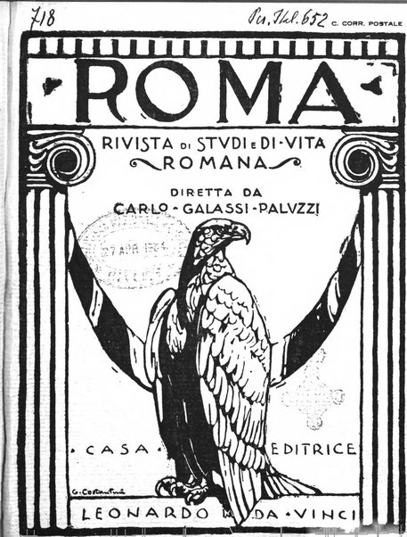 Roma rivista di studi e di vita romana