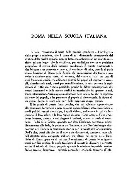 Roma rivista di studi e di vita romana