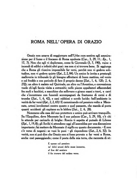 Roma rivista di studi e di vita romana