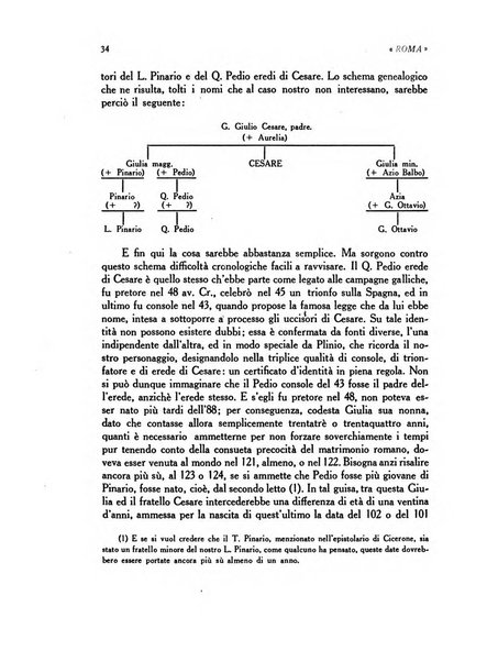 Roma rivista di studi e di vita romana