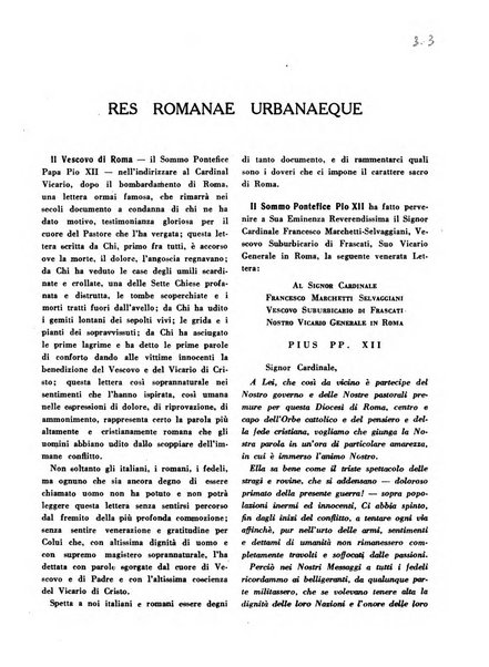 Roma rivista di studi e di vita romana