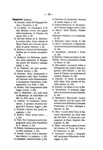 La Romagna rivista mensile di storia e di lettere diretta da Gaetano Gasperoni e da Luigi Orsini