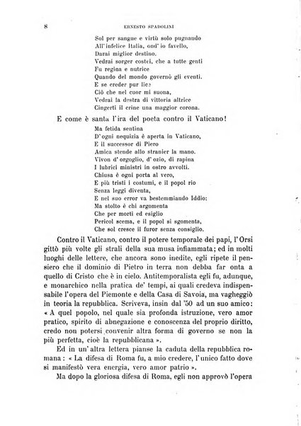 La Romagna rivista mensile di storia e di lettere diretta da Gaetano Gasperoni e da Luigi Orsini