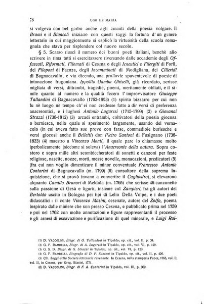 La Romagna rivista mensile di storia e di lettere diretta da Gaetano Gasperoni e da Luigi Orsini