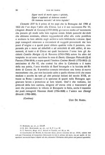 La Romagna rivista mensile di storia e di lettere diretta da Gaetano Gasperoni e da Luigi Orsini