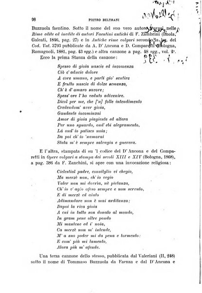 La Romagna rivista mensile di storia e di lettere diretta da Gaetano Gasperoni e da Luigi Orsini