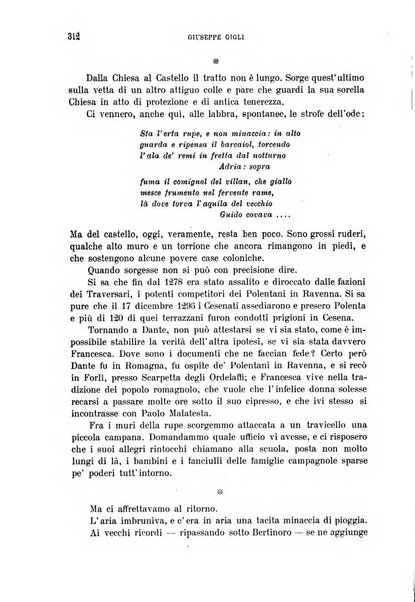 La Romagna rivista mensile di storia e di lettere diretta da Gaetano Gasperoni e da Luigi Orsini