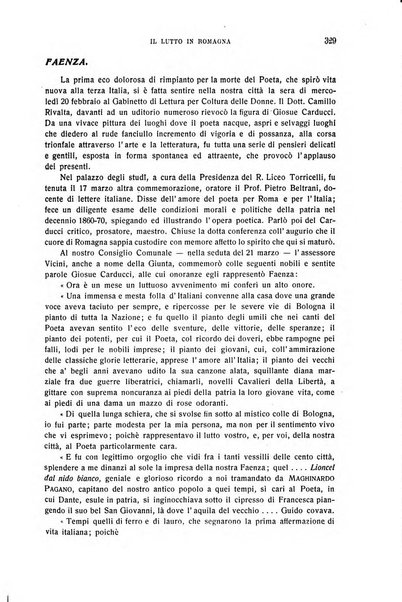 La Romagna rivista mensile di storia e di lettere diretta da Gaetano Gasperoni e da Luigi Orsini