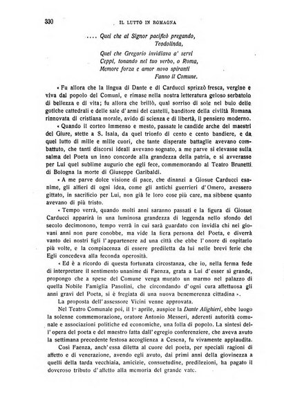 La Romagna rivista mensile di storia e di lettere diretta da Gaetano Gasperoni e da Luigi Orsini