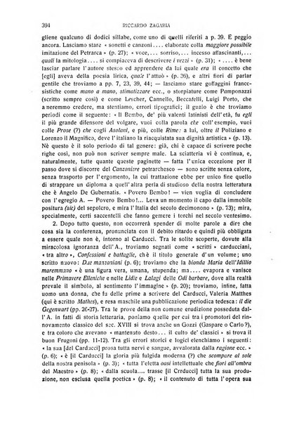 La Romagna rivista mensile di storia e di lettere diretta da Gaetano Gasperoni e da Luigi Orsini