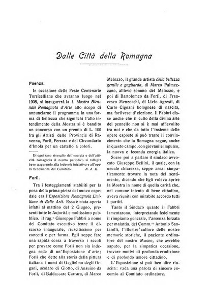 La Romagna rivista mensile di storia e di lettere diretta da Gaetano Gasperoni e da Luigi Orsini