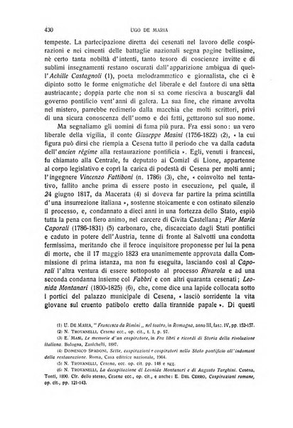 La Romagna rivista mensile di storia e di lettere diretta da Gaetano Gasperoni e da Luigi Orsini