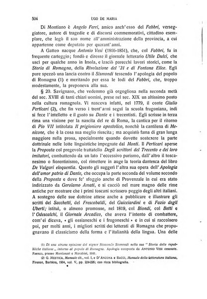 La Romagna rivista mensile di storia e di lettere diretta da Gaetano Gasperoni e da Luigi Orsini