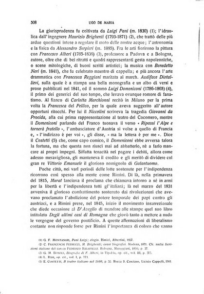 La Romagna rivista mensile di storia e di lettere diretta da Gaetano Gasperoni e da Luigi Orsini